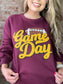 Game Day Sweatshirt ~ Maroon / Gold