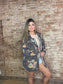 Vintage Look Pearl Snap Floral Western Shirt