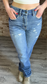 High Rise Slim Straight  Leg Jeans