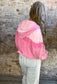 Sweet Zip Up Hoodie ~ Pink
