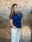 Simple Essential Tee ~ Navy