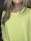 Waffle Knit Shirt~ Yellow