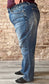 Curvy Judy Blue High Waisted Tummy Control  Slim Fit Jeans