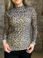 Leopard Mesh Long Sleeve