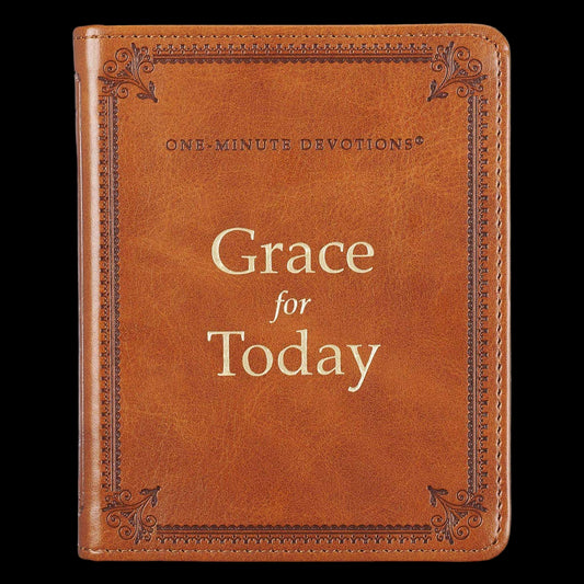 One-Minute Devotions Grace for Today Faux Leather