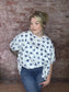 Distressed Star with Stitched Detail Shirt