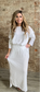 Sweet Gauze Tranquility Skirt ~ White