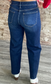 Tummy Control Mid Rise Wide Leg Jeans