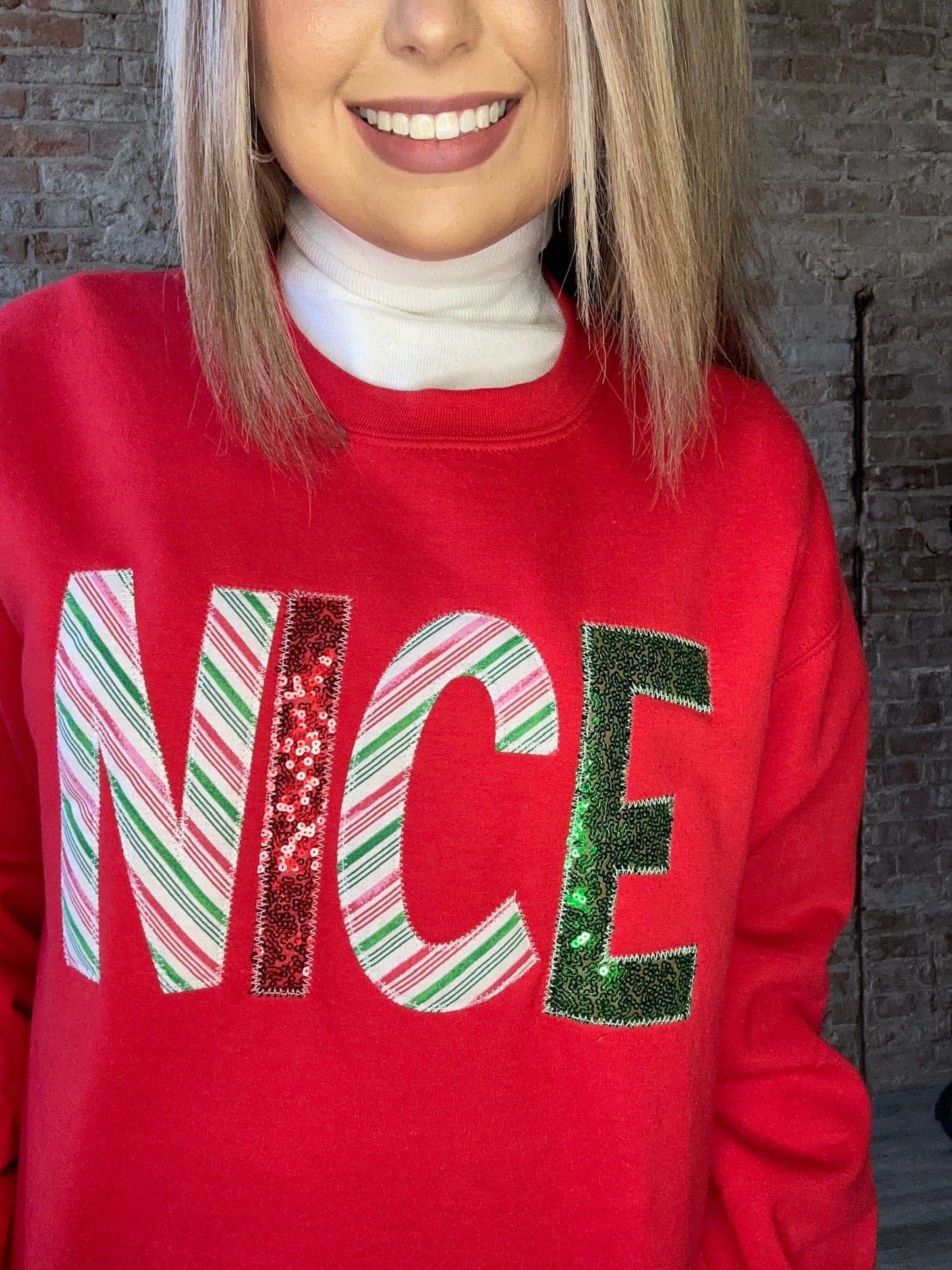 Christmas Naughty/Nice Sweatshirt