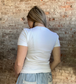 Simple Essential Tee ~ White