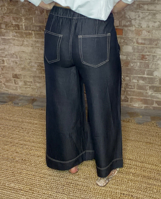 High Rise Wide Leg Jogger