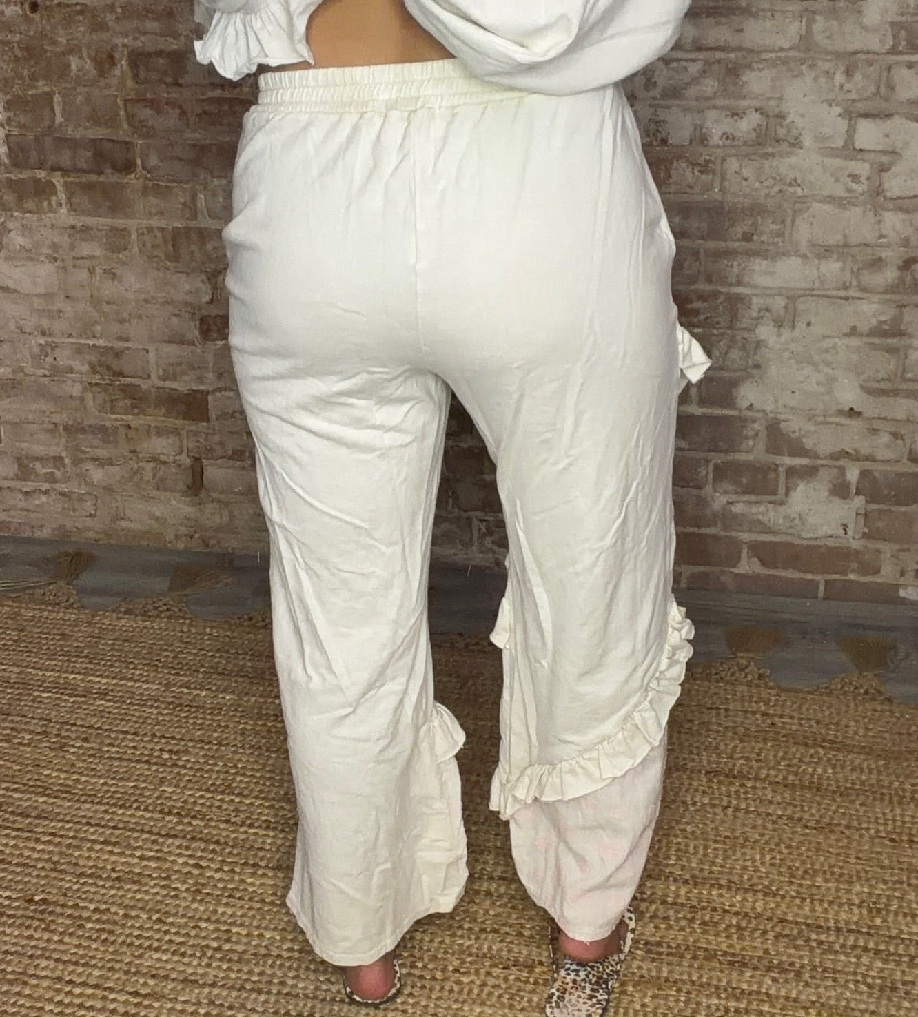 Polkadot Ruffle Pants