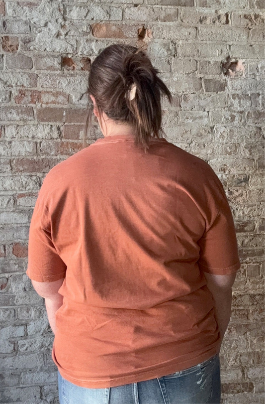 Curvy He's Farming T-Shirt