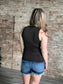 Acid Washed Ribbed Tank Top