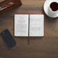 Christian Art Gifts - Devotional Comforted by God Faux Leather