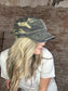 Olive & Pique - Sunflower Bejeweled Glitz Cadet Cap, Adjustable