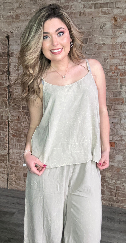 Soft Woven 2 piece Set ~ Beige