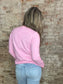 The Softest Knit Pullover Sweater ~ Pink