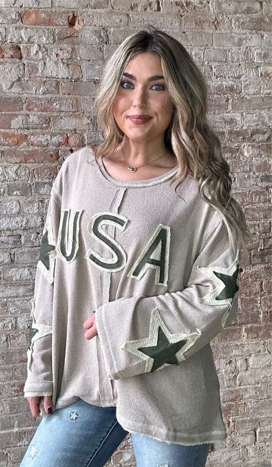 USA Relaxed Fit Top