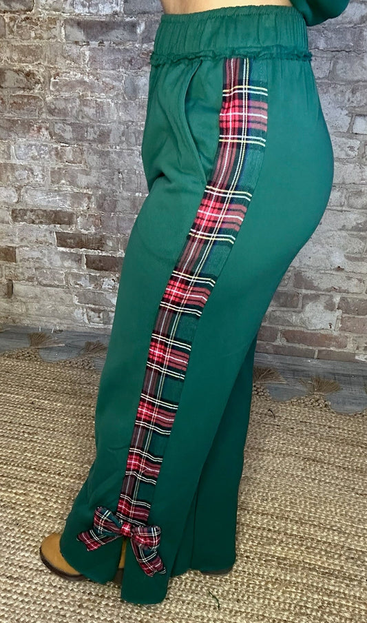 Green Bow Gift Sweatpants