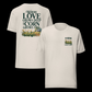 Western 'Love Grows Deep, Corn Grows Tall' Graphic Tee ~ Off White