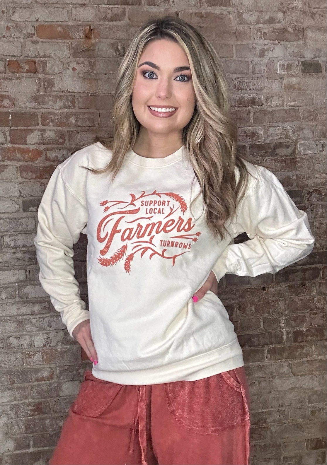 Support Local Farmers Lightweight Crew