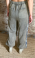 USA Double Pocketed Pants ~ Vintage Moss