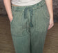 Soft Comfy Pants ~ Dusted Green