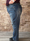 Curvy Judy Blue High Waisted Tummy Control  Slim Fit Jeans