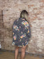 Vintage Look Pearl Snap Floral Western Shirt