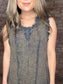 Detailed Gauze Romper