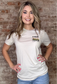 Western 'Love Grows Deep, Corn Grows Tall' Graphic Tee ~ Off White