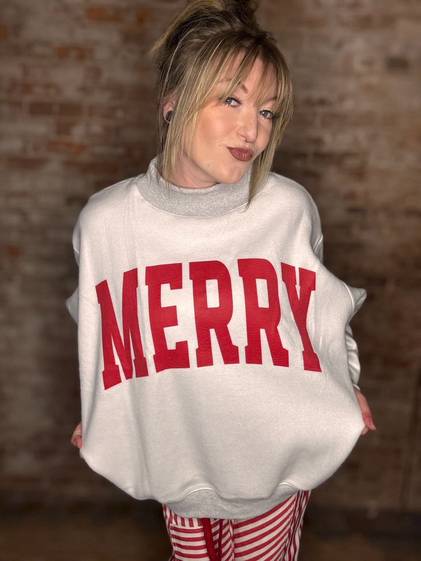 GRINCHY & MERRY Reversible Sweatshirt