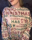 Christmas Words Sweatshirt