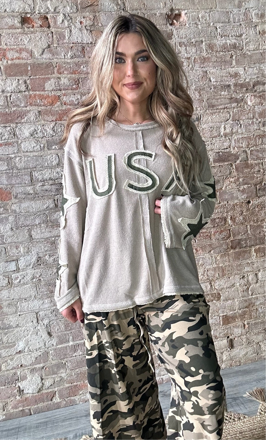 USA Relaxed Fit Top