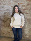 Simple Cozy Sweater ~ Ivory