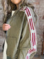 USA ~ Sweat Jacket  ~ Vintage Moss