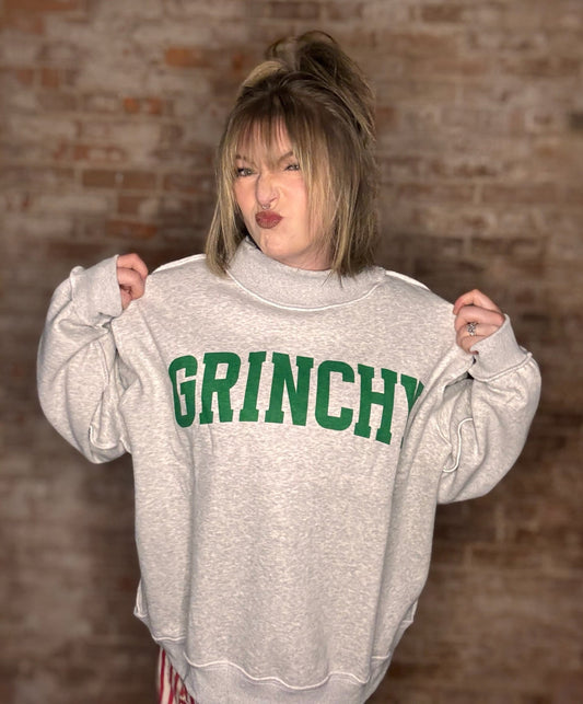 GRINCHY & MERRY Reversible Sweatshirt