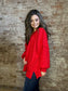 Soft and Simple Sweater ~ Red