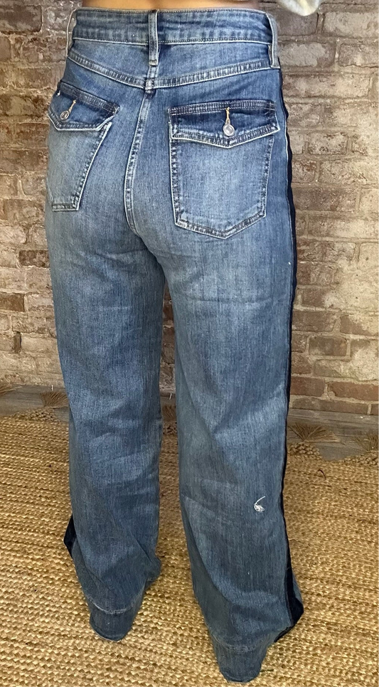 Super High Rise Tux Jeans