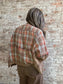 Mixed Media Plaid Jacket