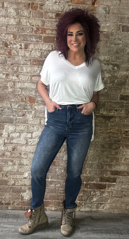 Judy Blue High Waisted Tummy Control  Slim Fit Jeans
