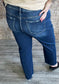 Curvy High Rise Straight Leg Jeans