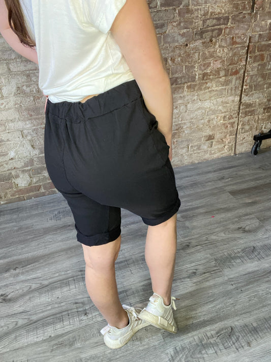 Sorta Sweet Magic Shorts  ~ Black