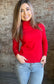 Soft Long Sleeve Turtle Neck Basic Viscose Sweater