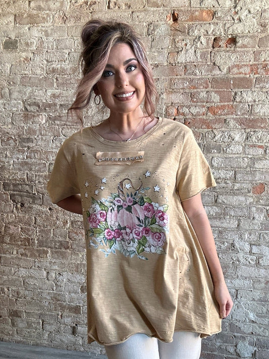 Twilight Pumpkin Tattered Shirt