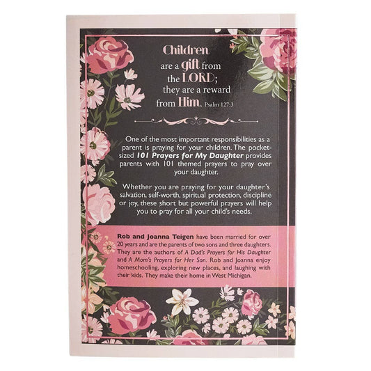 Christian Art Gifts - Gift Book 101 Prayers for My Daughter Softcover