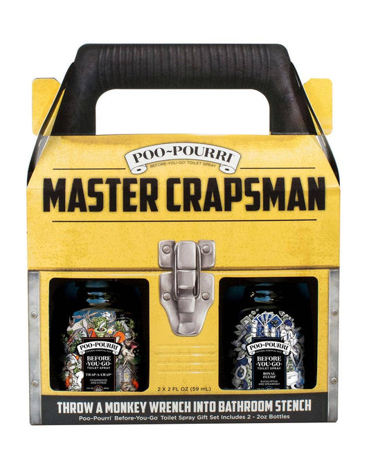 ~Pourri - Poo~Pourri Master Crapsman Gift Set 2 pack 2 oz