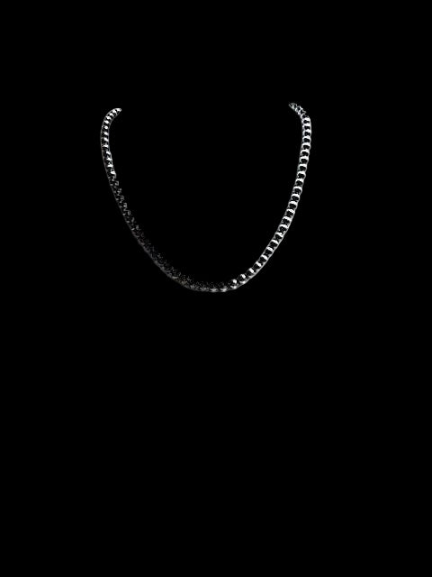 Navajo Pearl Necklace ~ Silver