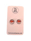 Our Little Charms - KC Arrowhead Football Stud Earrings